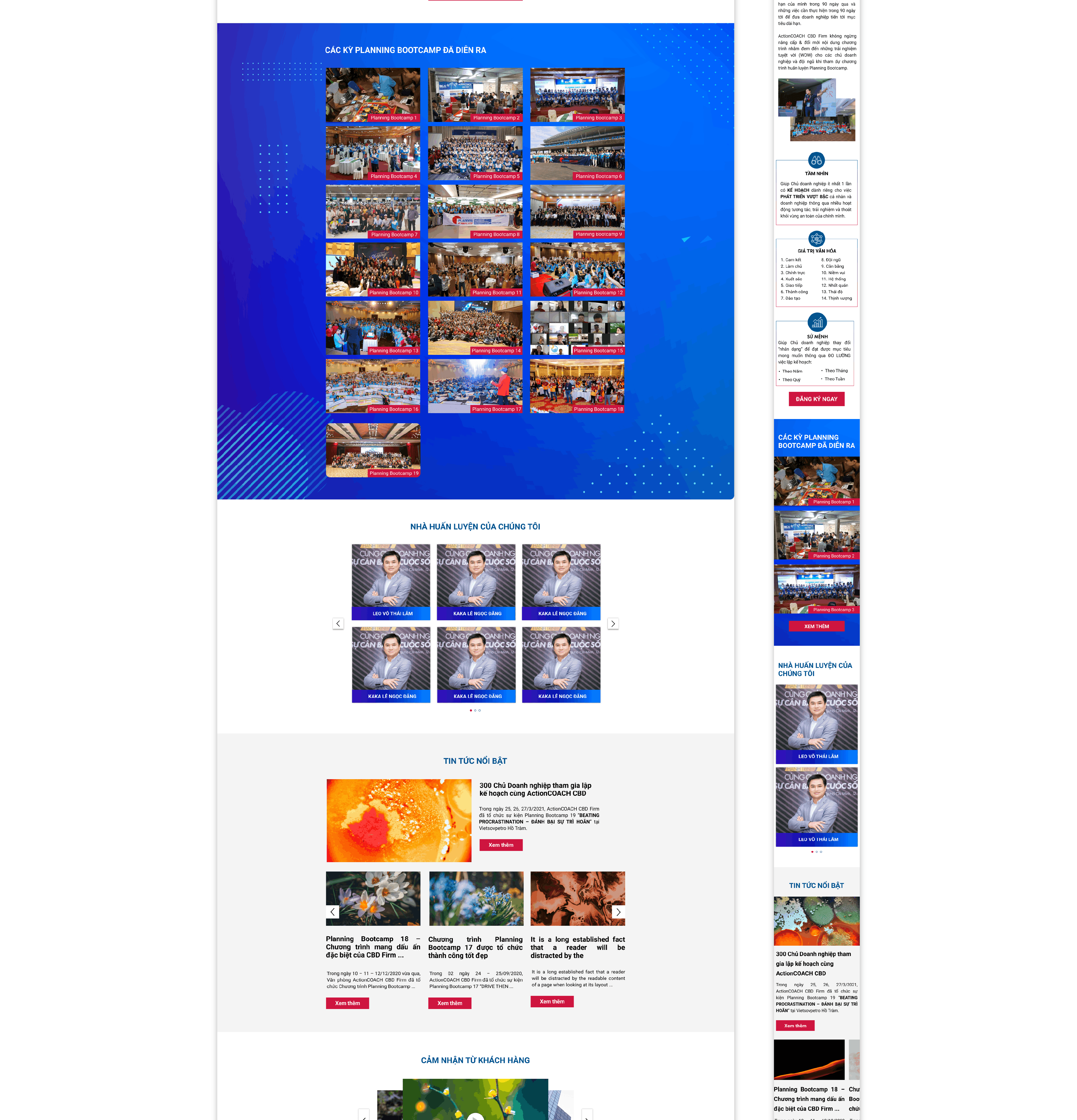 Landing page collection design 8